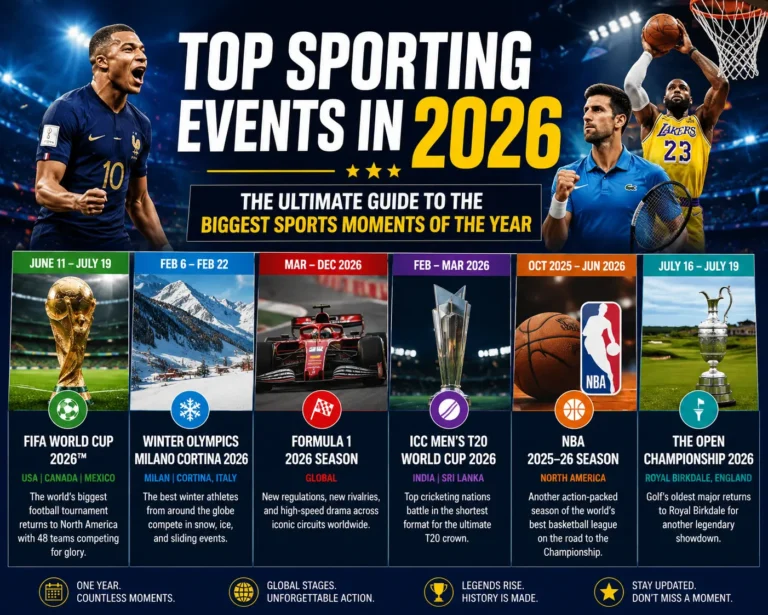 Top Sporting Events in 2026