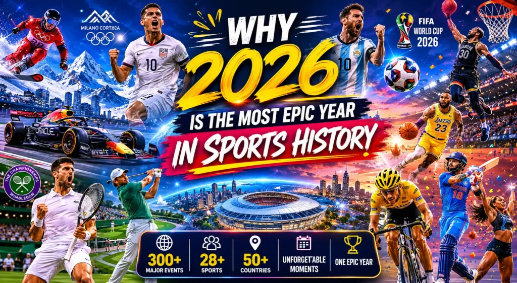 Why 2026 Is the Most Epic Year in Sports History