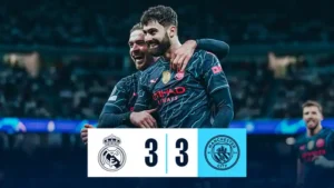 Real Madrid and Manchester City
