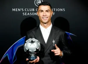 ronaldo uefa award 2024