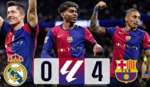 barcelona vs real madrid 4-0 el classico 2024