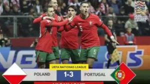 portugal beat poland 3-1 , ronaldo imapct and controversy
