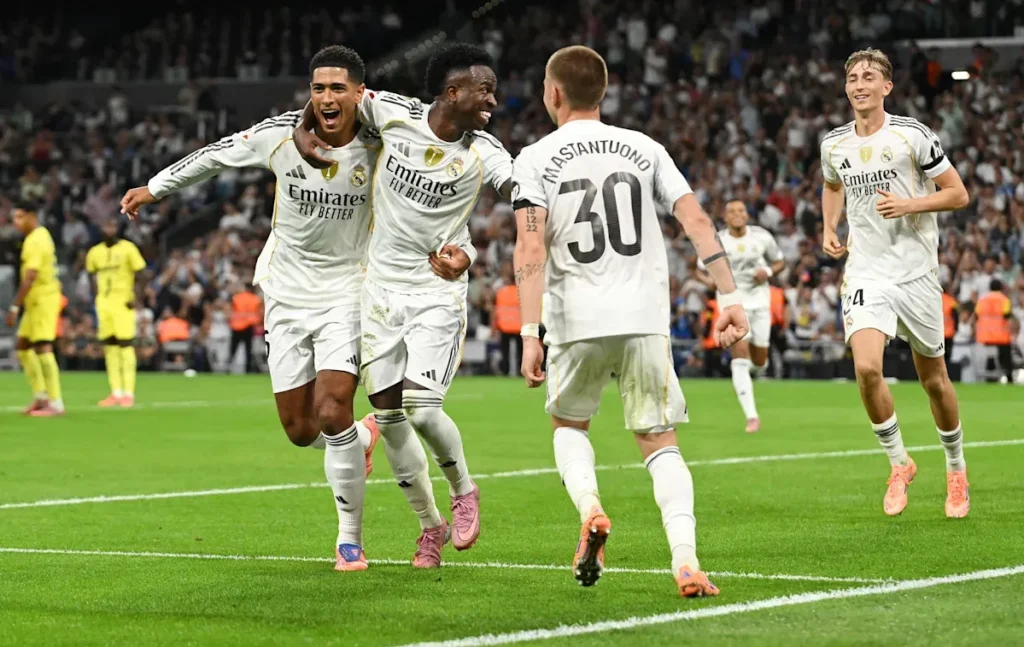 Real Madrid vs Villarreal 3-1 Laliga